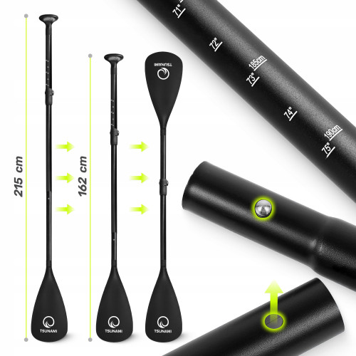 Каяк  TSUNAMI 350 см c веслом Wave T04   - фото №3